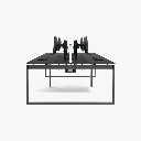 Neljän hengen työpöytä